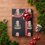 Santa's favoriete President Funny Trump Christmas Cadeaupapier<br><div class="desc">Santa's favoriete President Funny Trump Christmas</div>