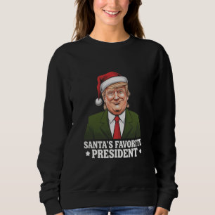 Santa's favoriete President Funny Trump Christmas Trui