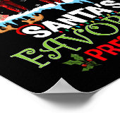 Santa's Favoriete President Santa Trump Dance Funn Poster (Hoek)