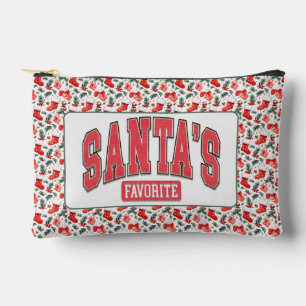 Santa's Favoriete Print Cut Sew Bag Etui