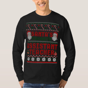 Santas Favoriete Property Manager Christmas Ugly S T-shirt