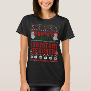 Santas Favoriete Property Manager Christmas Ugly S T-shirt