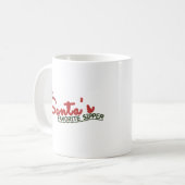 Santa's favoriete Sipper Holiday Design Koffiemok (Voorkant links)