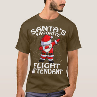 Santas Favoriete stewardess Kerstmis 1 T-shirt