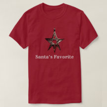 Santa's favoriete T-shirt