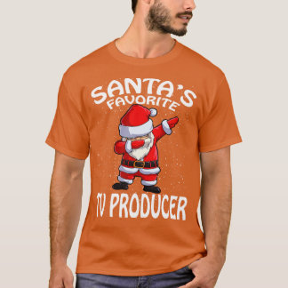 Santas favoriete tv-producent Kerstmis T-shirt