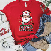 Santa's favoriete verpleegster t-shirt