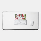 Santa's favoriete verpleegster, vrolijke verpleegs bureaumat (Keyboard & Muis)