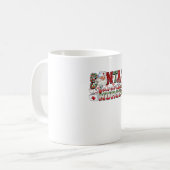 Santa's favoriete verpleegster, vrolijke verpleegs koffiemok (Voorkant links)