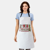 Santa's favoriete verpleegster, vrolijke verpleegs schort (Gedragen)