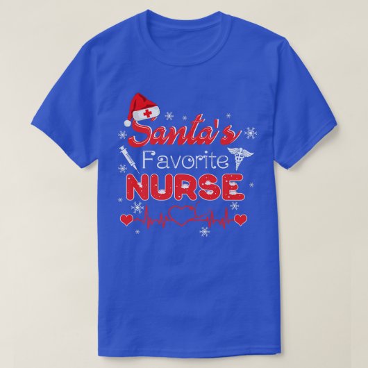 Santa's favoriete zuster-lamp Sinterklaas T-shirt (Design voorkant)