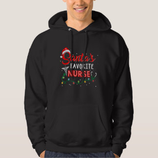 Santa's favoriete zuster-programma hoodie