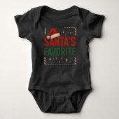 Santa's favorite Baby Bodysuits & one Pieces (Voorkant)