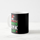 Santa's Favorite Bank Teller Christmas Matching Co Koffiemok (Voorkant links)