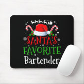 Santa's Favorite Bartender Christmas Party  Muismat (Met muis)