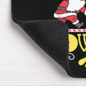 Santa's Favorite Bowler Santa Claus Bowling Christ Muismat (Hoek)