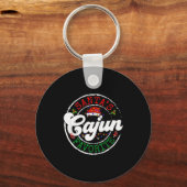 Santa's Favorite Cajun Christmas Pajama Family Mat Sleutelhanger (Voorkant)