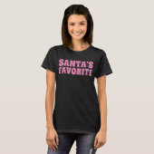 SANTA'S FAVORITE CHRISTIMAS T-SHIRTS (Voorkant volledig)