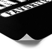 Santa's Favorite Christmas Varsity Text Family Xma Poster (Hoek)