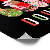 Santa's Favorite Doula Nurse Christmas Stpartum Mi Poster (Hoek)