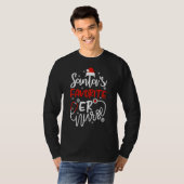 Santas Favorite Er Nurse T-shirt (Voorkant volledig)