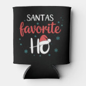 Santa's Favorite Ho Christmas Matching Holiday  Blikjeskoeler (Voorkant)