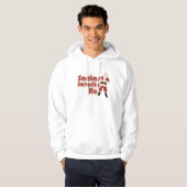 Santas Favorite Ho Funny Kerstmis Hoodie (Voorkant volledig)