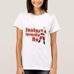 Santas Favorite Ho Funny Kerstmis T-shirt