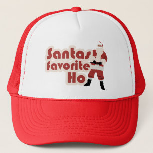 Santas Favorite Ho Funny Kerstmis Trucker Pet