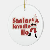 Santas Favorite Ho Keramisch Ornament (Links)