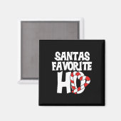 Santas Favorite Ho Magneet (Voorkant / Achterkant)