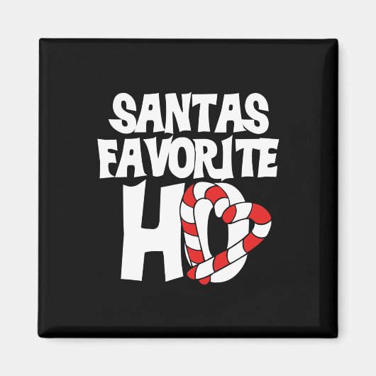 Santas Favorite Ho Magneet (Voorkant)