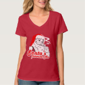 SANTA'S FAVORITE HO -.png T-shirt (Voorkant)