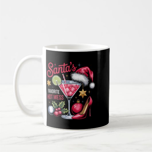 Santa's Favorite Hot Mess Christmas Martini  Koffiemok (Links)
