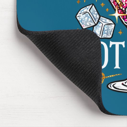 Santa's Favorite Hot Mess Long Sleeve  Muismat (Hoek)