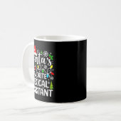 Santa's Favorite Medical Istant Funny Christmas  Koffiemok (Voorkant links)