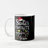 Santa's Favorite Neuro Team Christmas Neurology Nu Koffiemok (Links)