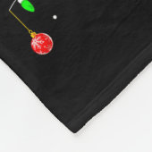 Santas Favorite Nurse Rn Christmas Nursing Christm Fleece Deken (Hoek)