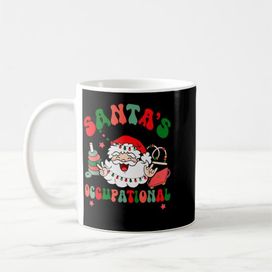 Santa's Favorite Occupational Therast Christmas Th Koffiemok (Links)