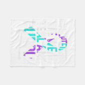 Santa's Favorite Physical Therapy Crew Christmas G Fleece Deken (Voorkant (Horizontaal))