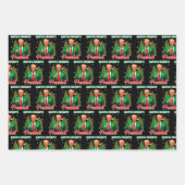 Santa's Favorite President | Trump Christmas Gift  Inpakpapier Vel (Voorkant)