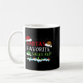Santa's Favorite S Rep Fun Christmas  Koffiemok (Links)