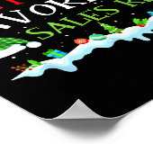 Santa's Favorite S Rep Fun Christmas Poster (Hoek)