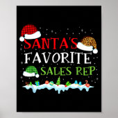 Santa's Favorite S Rep Fun Christmas  Poster (Voorkant)
