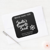 Santa's Favorite Scent | Modern Candle Labels (Envelop)