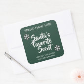 Santa's Favorite Scent | Modern Candle Labels (Envelop)
