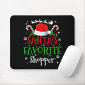 Santa's Favorite Shopper Christmas Party Muismat (Met muis)