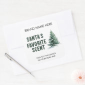 Santa's Favorite Smell | Modern Candle Labels (Envelop)