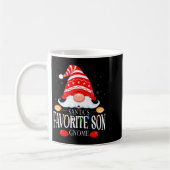Santas Favorite Son Gnome Matching Christmas Paja  Koffiemok (Links)