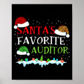 Santa's Favorite Tor Fun Christmas Poster (Voorkant)